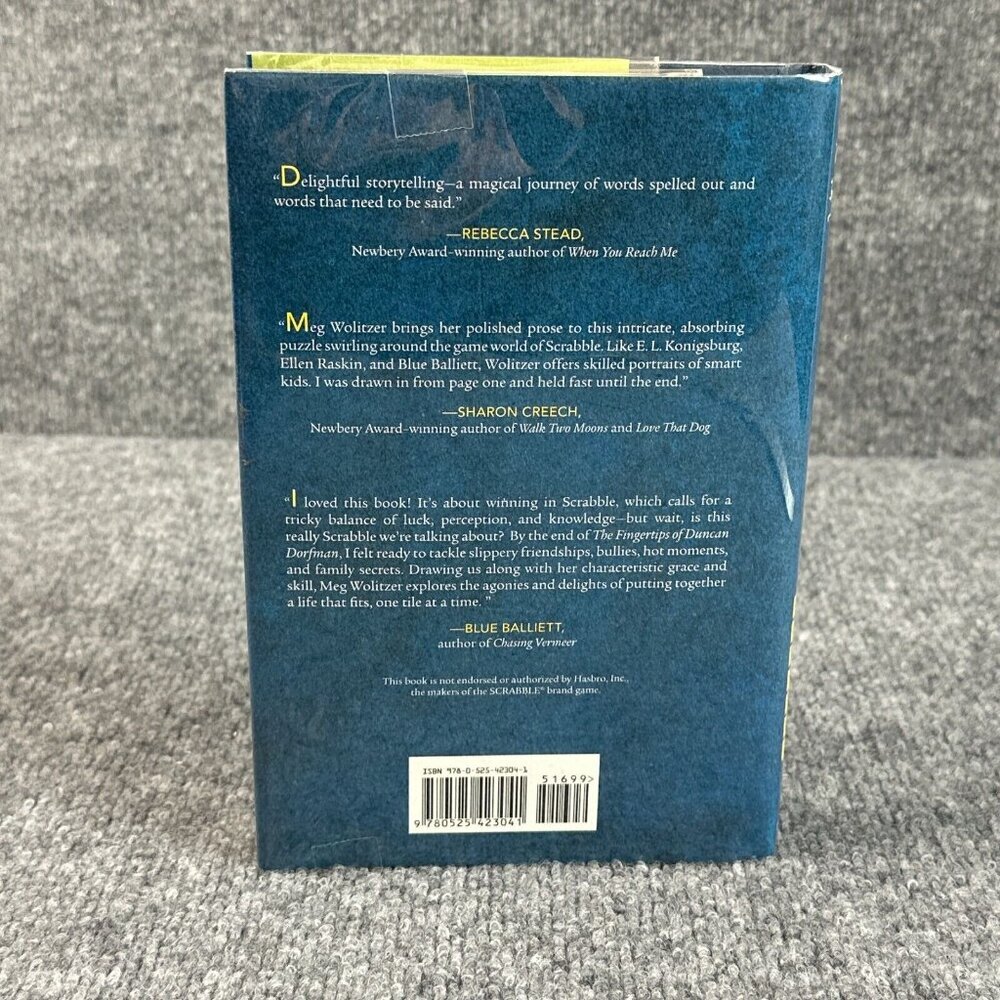 Meg Wolitzer The Finger Tips of Duncan Dorfman First Edition Hardcover Book - Picture 2 of 13